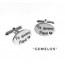Gemelos Plata Padrino 2